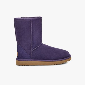 Ugg Classic Short II Women Classic Boots Purple (1423DLXAS)